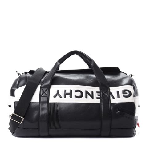 GIVENCHY Calfskin Mc3 Reverse Weekender Bag 